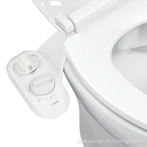 Ultra Slim Dual Knobs Bidet Toilet Seat - Soft Close Attachment Wholesale